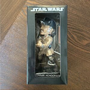 Star Wars Gunnar Henderson Bobblehead Unopened Baltimore Orioles